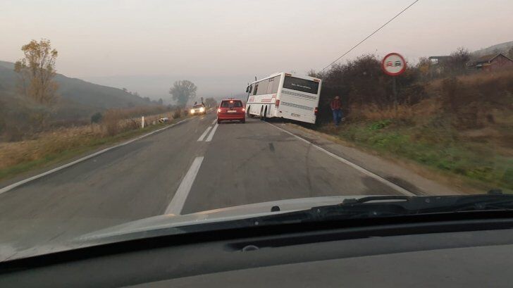 В Румынии перевернулся автобус с украинцами