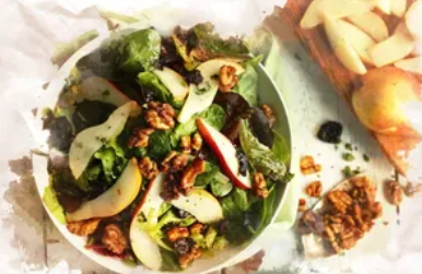Рецепт дивовижного салату з грушею і хамоном