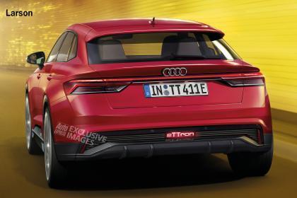 Перспективный электромобиль Audi eTTron
