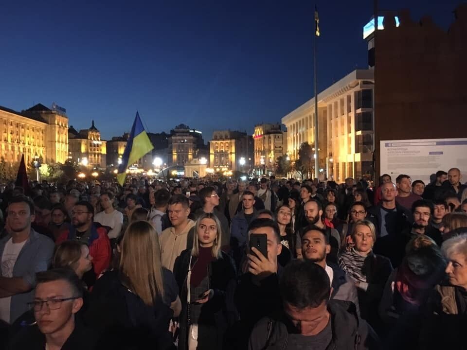 Протести на Майдані, 2 жовтня