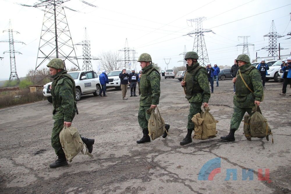 "ЛНР" показали разведение сил