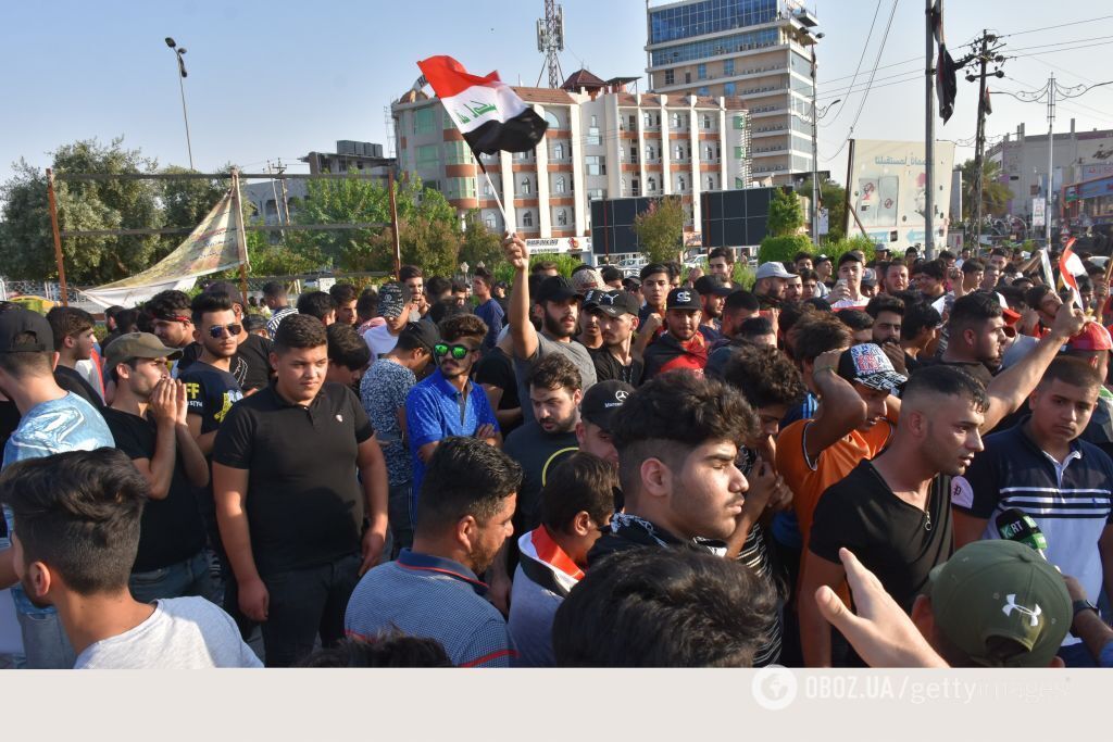 Антиправительственные протесты в Ираке