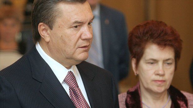 Віктор Янукович із дружиною Людмилою