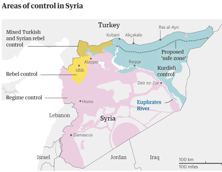 Турция начала военную операцию в Сирии: все подробности