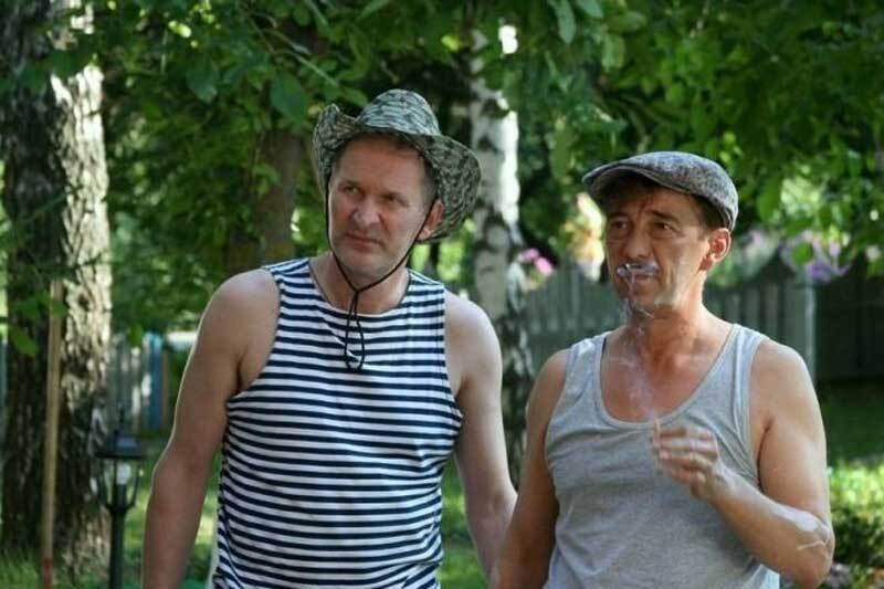 Федір Добронравов і Микола Добрінин в серіалі "Свати"