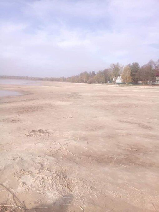 Озеро Свитязь обмелело