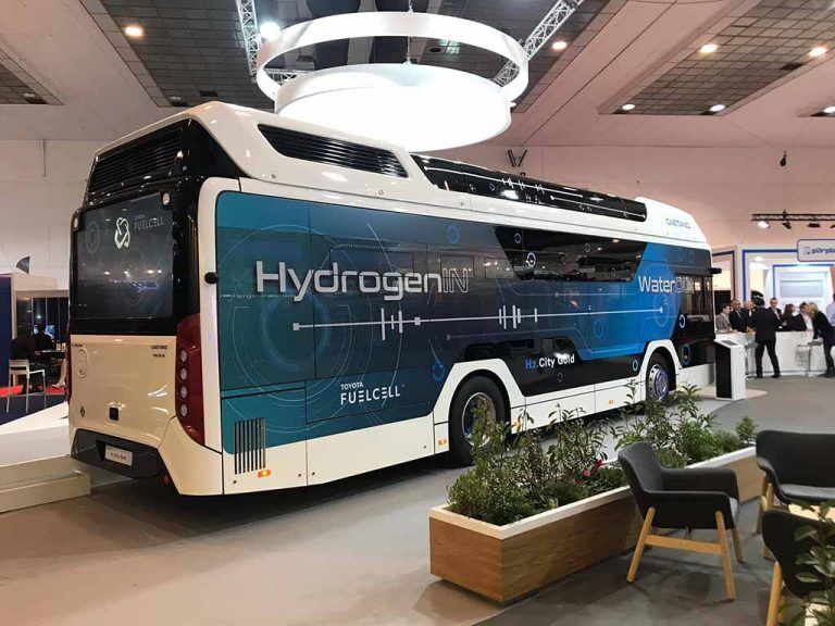 Водородный автобус CaetanoBus H2.City Gold