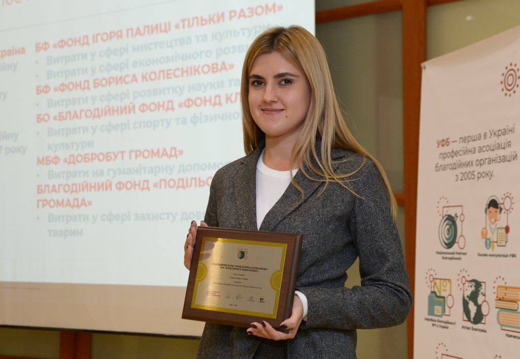 Фонд Колеснікова став найкращою благодійною організацією 2019 року