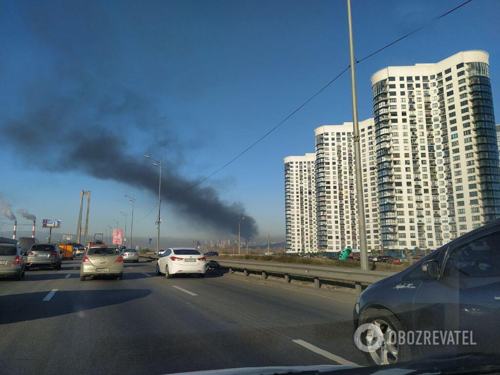 Пожежа в Києві