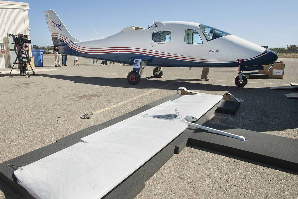 Фюзеляж електричного літака X-57 Maxwell