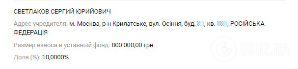 Стало відомо про бізнес в Києві у російського коміка, який хотів відібрати в України Крим