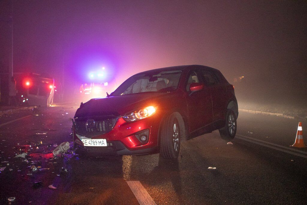 У Дніпрі зіткнулися Mazdа і Opel