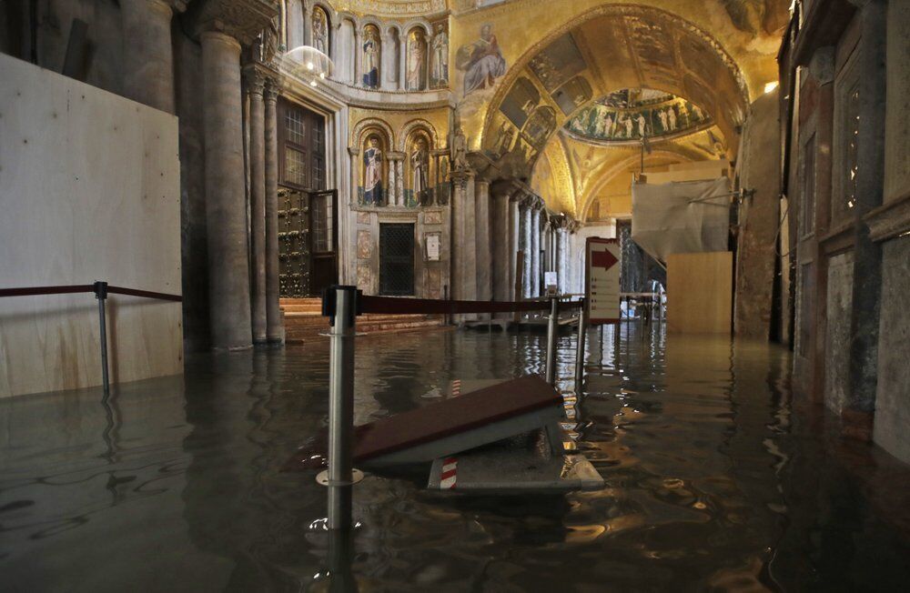 Венеция ушла под воду