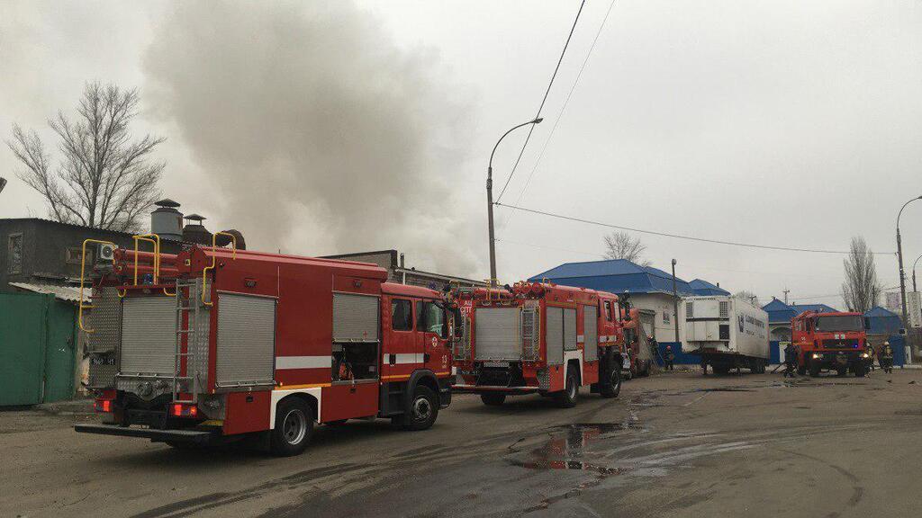 Пожежа в Києві