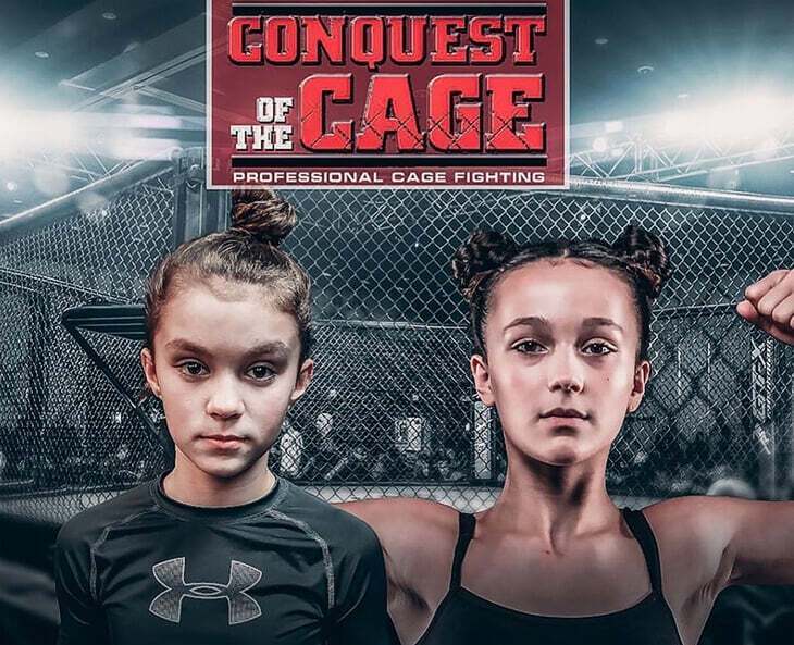 На турнире MMA на бой выпустили 12-летних девочек - видеофакт