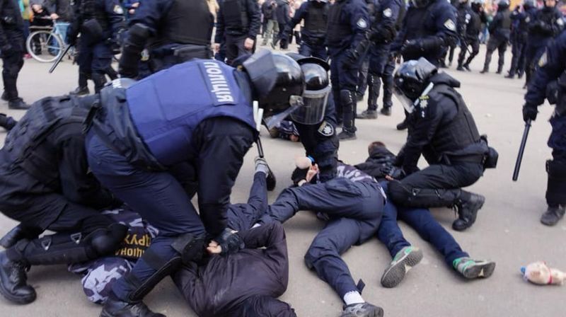 Уличная, бытовая преступность в Украине зашкаливает