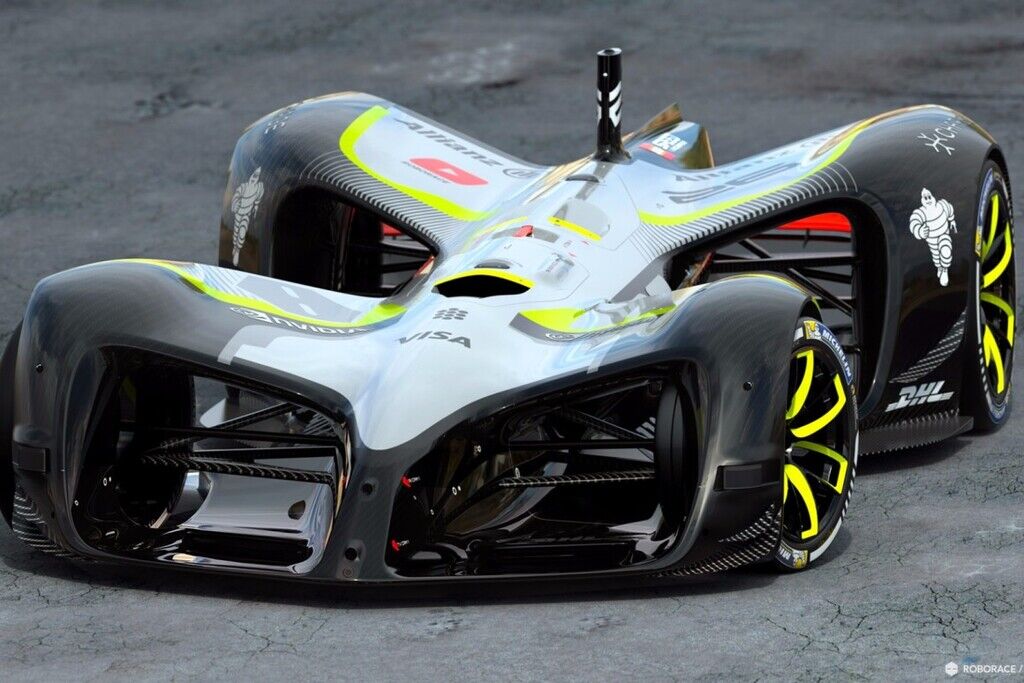 Автономний електрокар Roborace Robocar