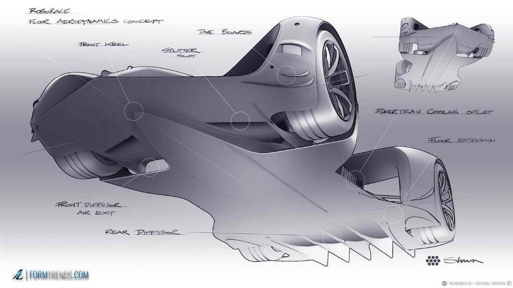 Автономний електрокар Roborace Robocar