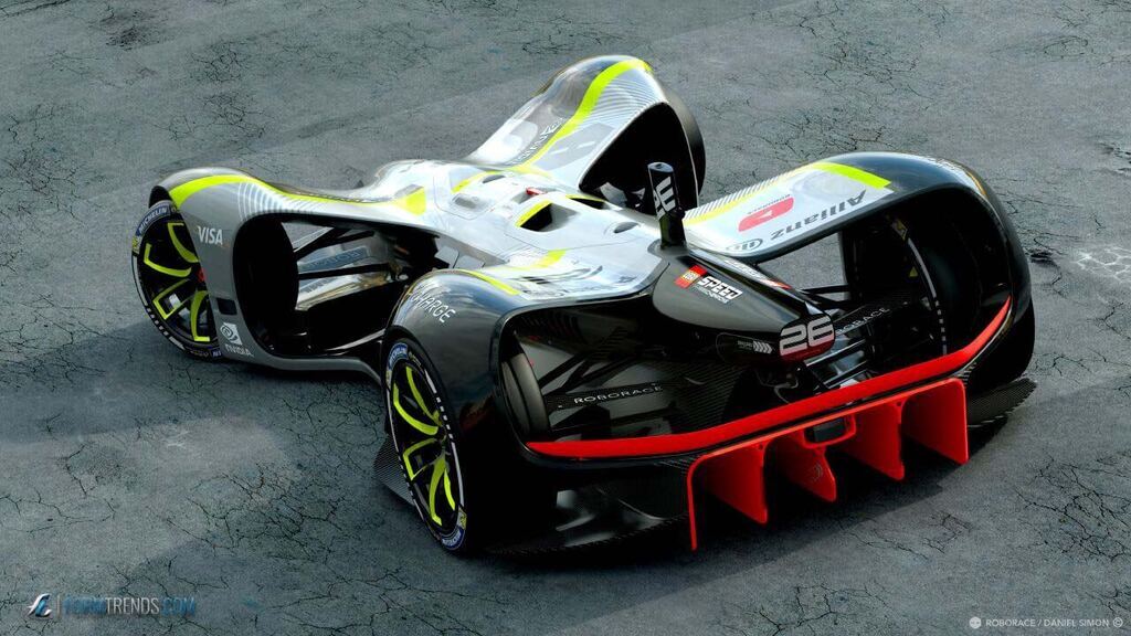 Автономный электрокар Roborace Robocar