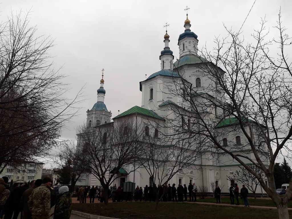 Церква, де відспівували комбрига ЗСУ