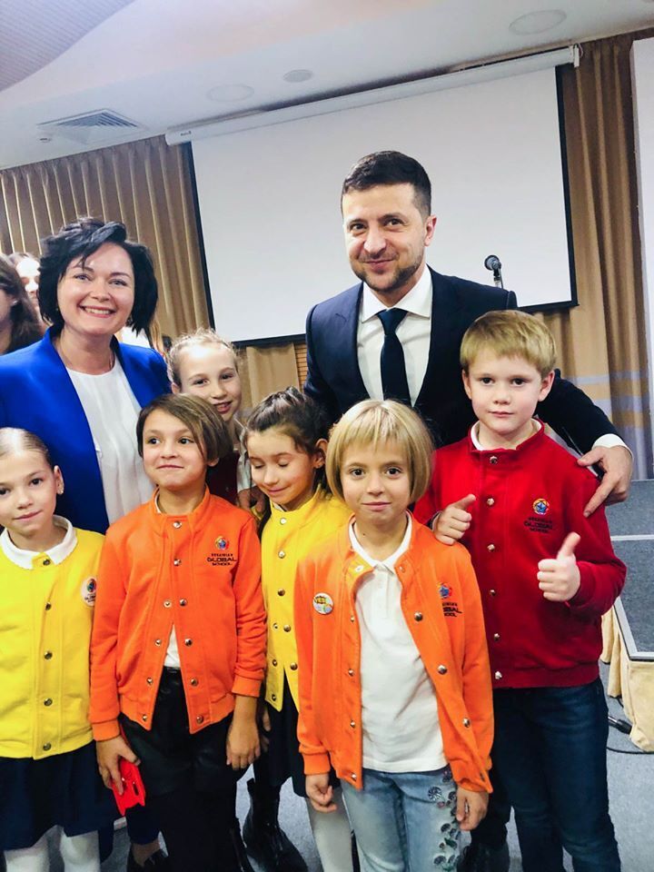Встреча Зеленского со школьниками