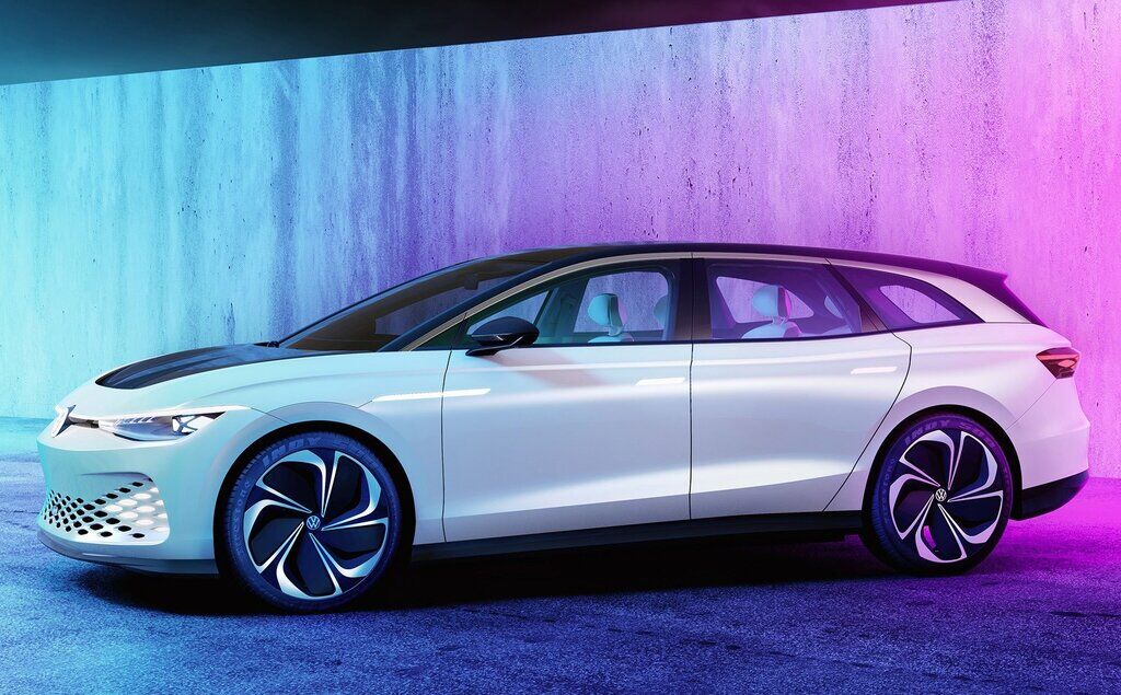 Универсал Volkswagen ID. Space Vizzion Concept выглядит элегантно