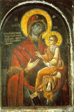 Икона Божией Матери "Скоропослушница". Монастырь Дохиар, Святая Гора Афон
