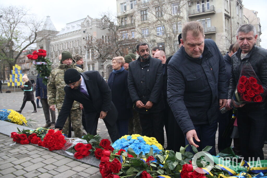 В Одессе отметили День достоинства и свободы