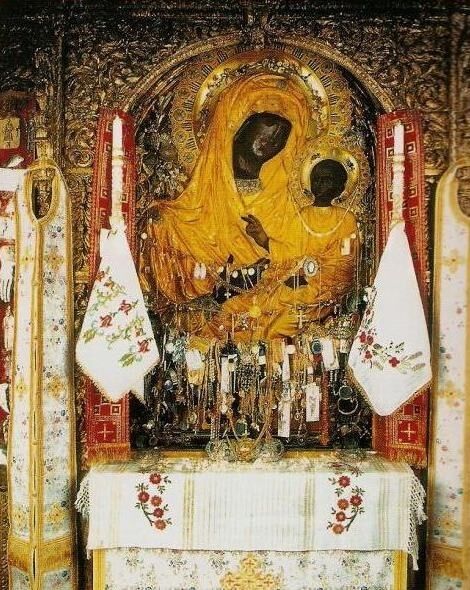 Ікона Божої Матері ''Скоропослушниця ''. Афонський Дохіарському монастир