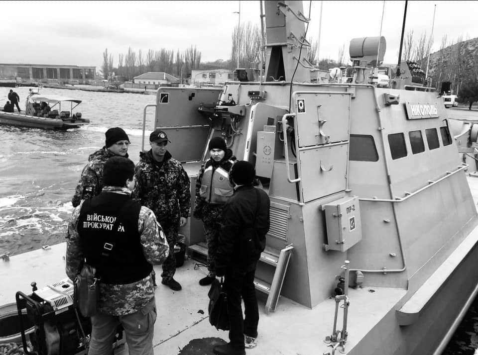 Перевірка повернутих кораблів військовими прокурорами