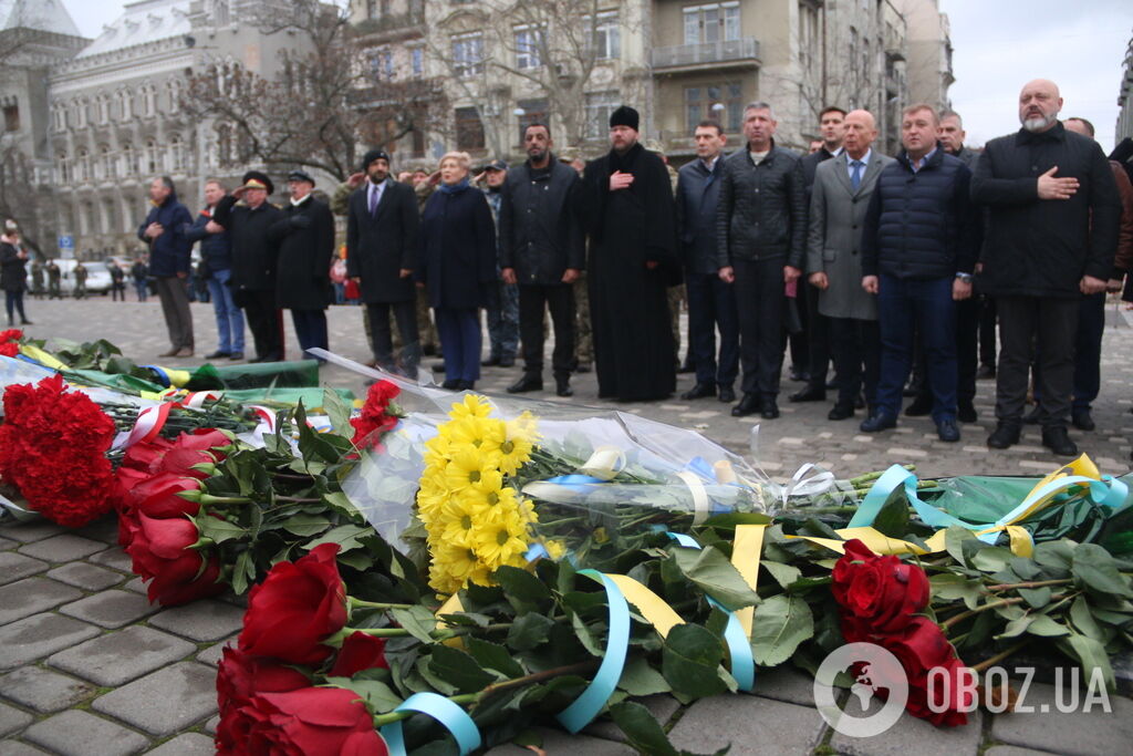 В Одесі відзначили День гідності і свободи