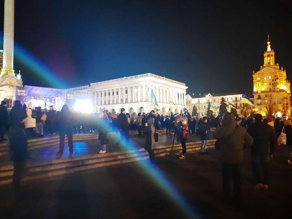 У Києві на Майдані пройшло віче