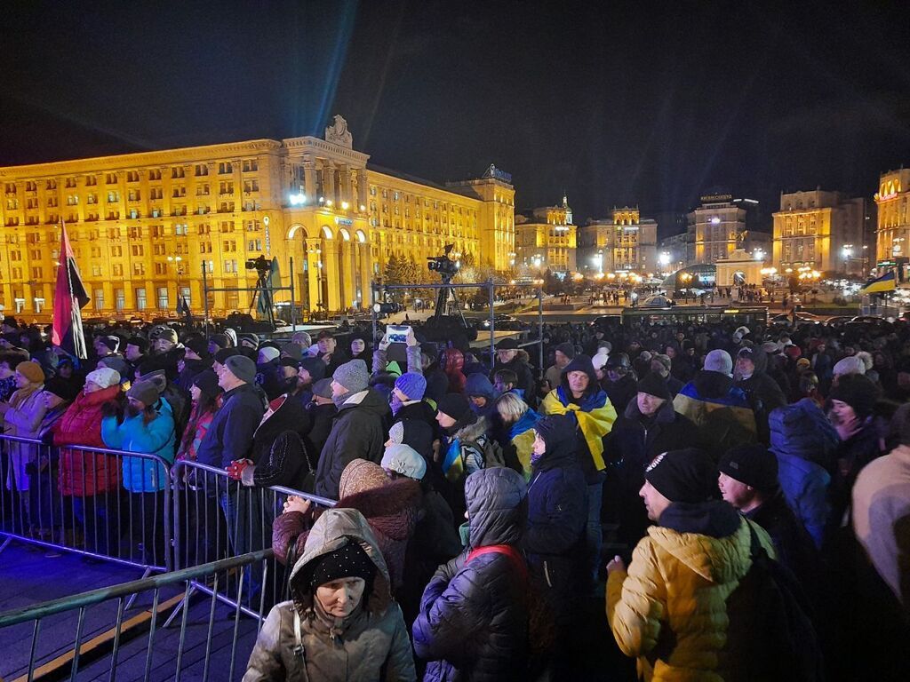 У Києві на Майдані пройшло віче