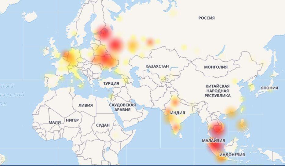 У Telegram трапився масштабний збій