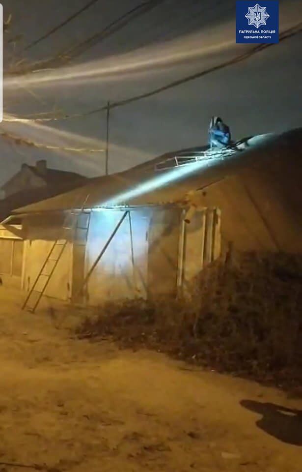 В Одессе психически больной сбросил полицейского с крыши