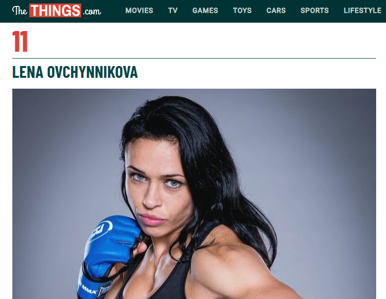 Украинка вошла в список самых красивых девушек-бойцов MMA - фото спортсменки