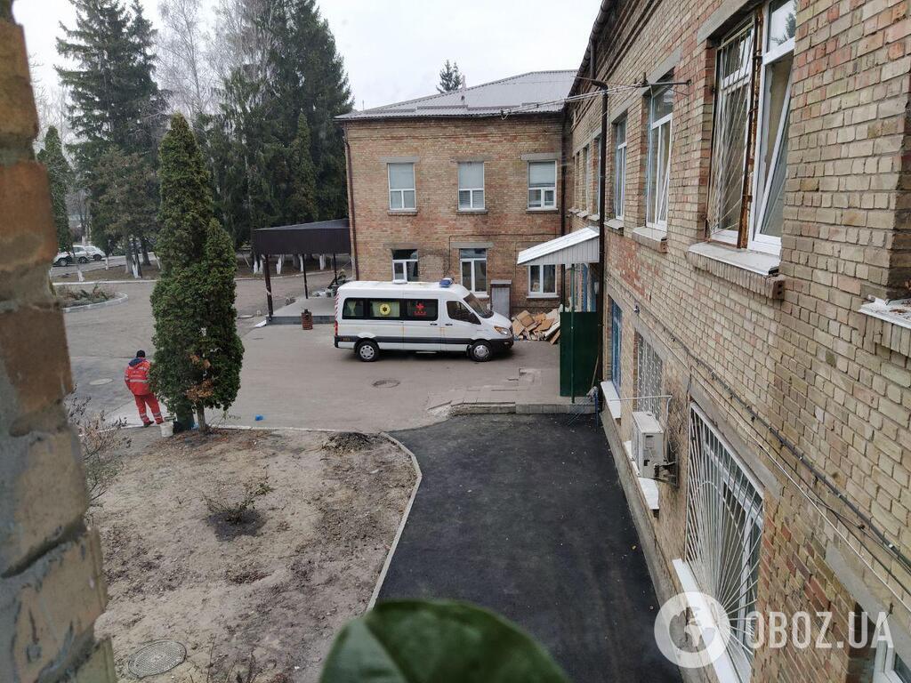 Киево-Святошинская центральная районная больница, расположенная в Боярке
