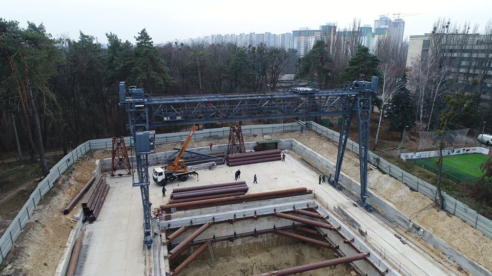 Строительство метро на Виноградарь в Киеве