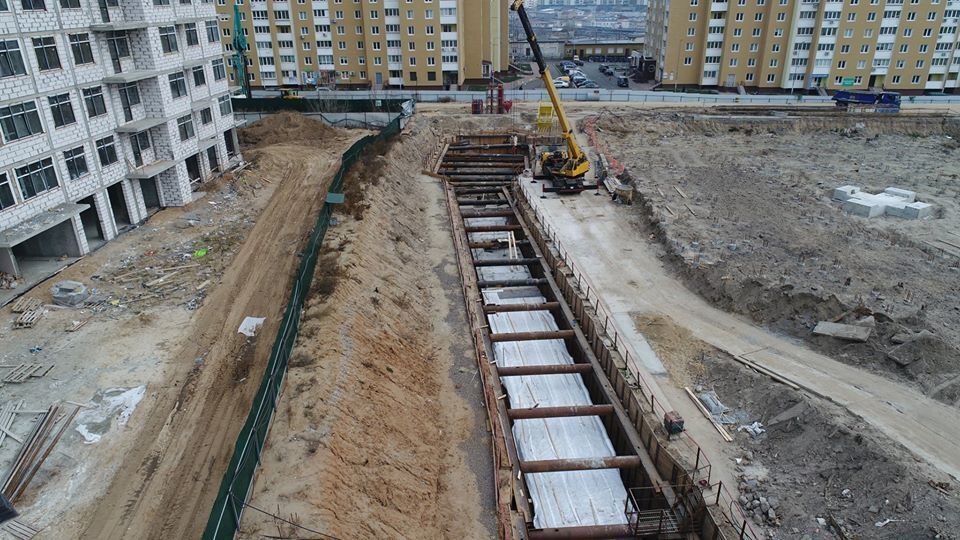 Будівництво метро на Виноградар у Києві
