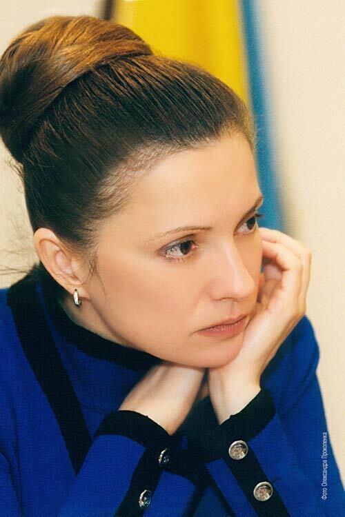 Юлия Тимошенко в 2001 году