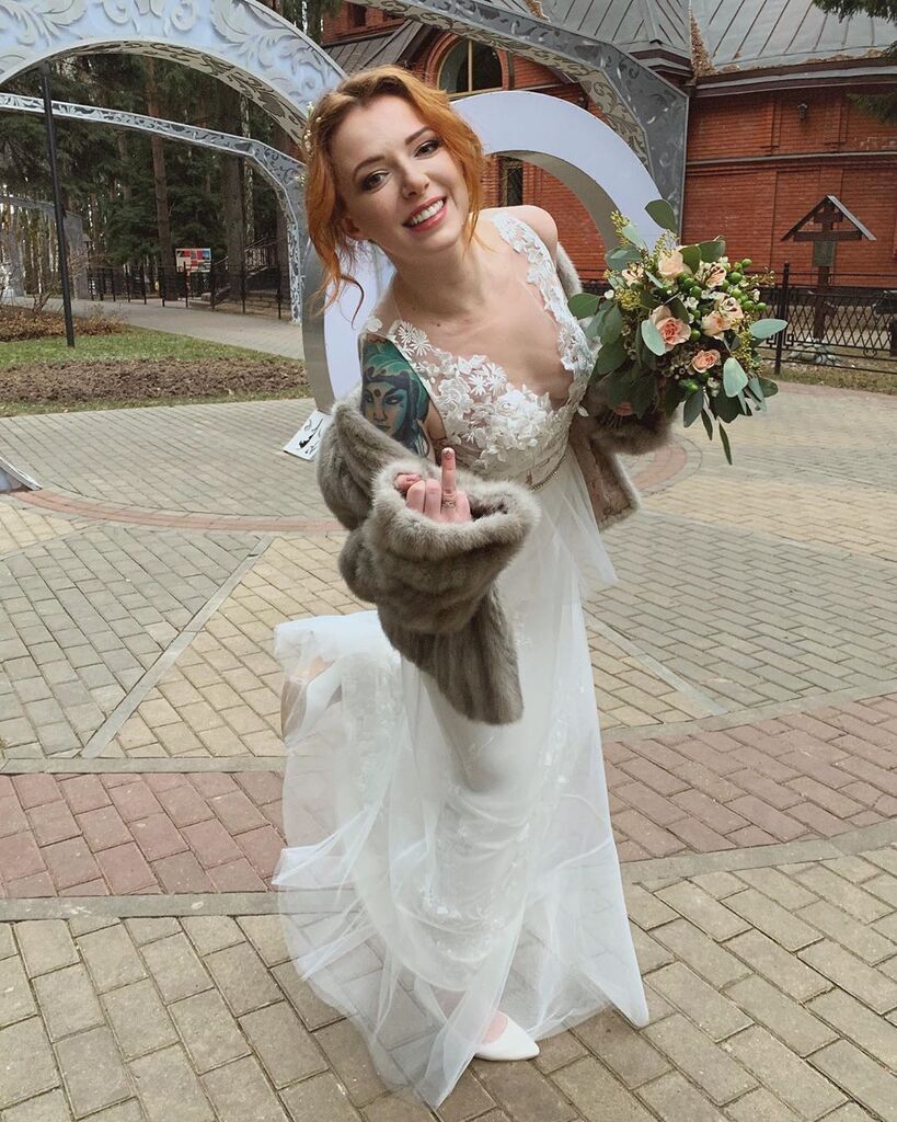 Євгенія Огурцова вийшла заміж