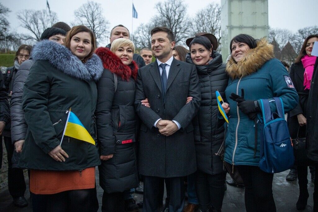 Зеленский пообщался с диаспорой в Эстонии