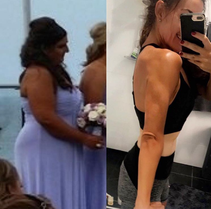 Схуднення - до й після