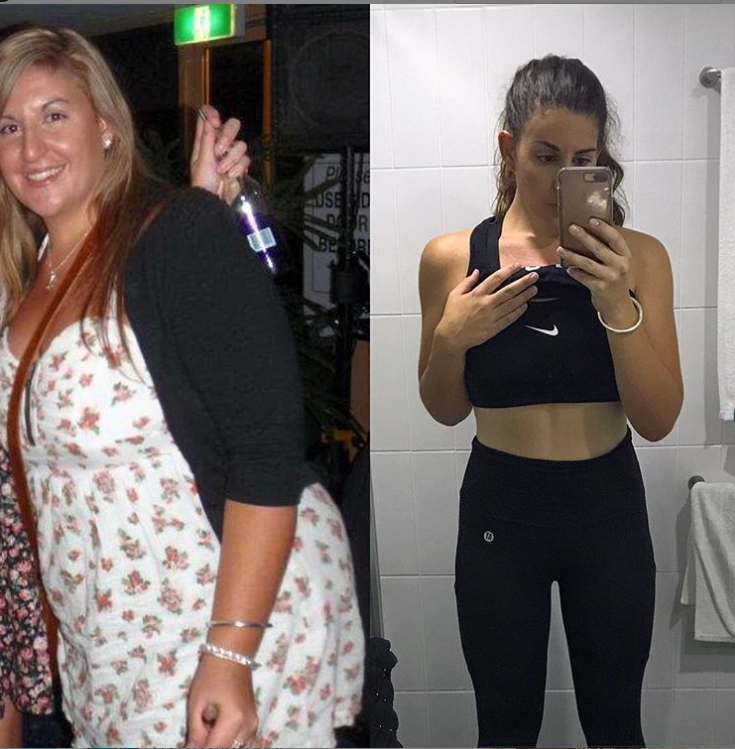 Австралійка схудла на 55 кг - до й після