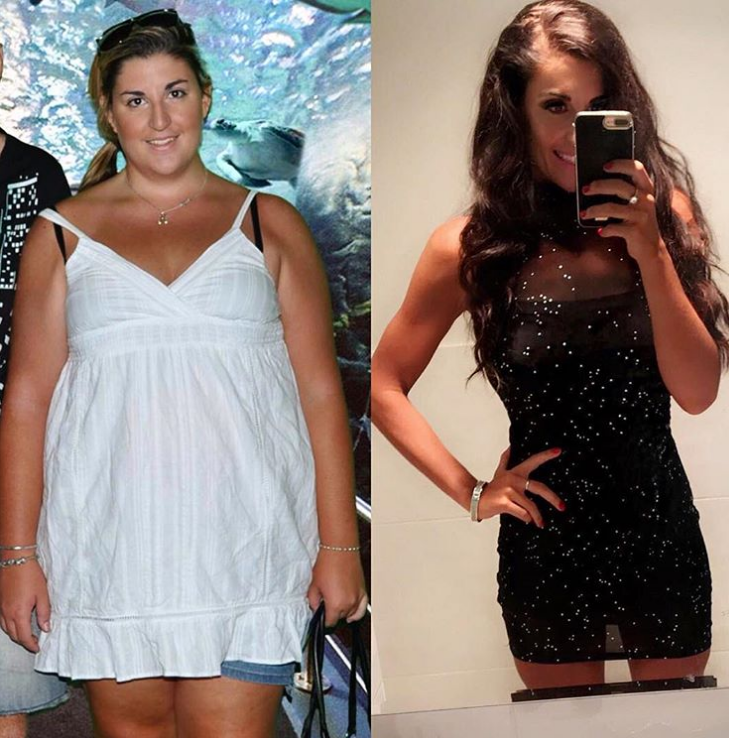 Фото до й після схуднення