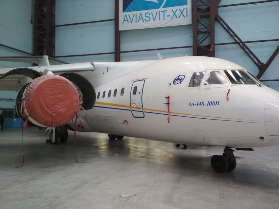 В Украине на аукционе OpenMarket выставили на продажу арестованный ближнемагистральный пассажирский самолет Ан-148
