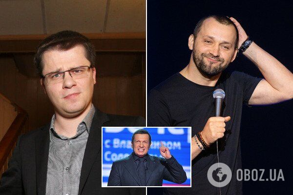 "Ты крещеный?" Харламов и Белый поиздевались над Соловьевым