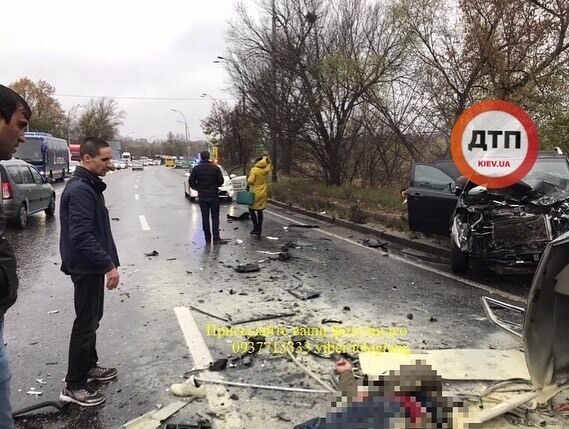 ДТП на Заболотного в Киеве