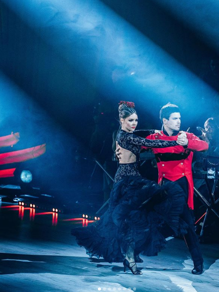 Алена Шоптенко и Алексей Яровенко на "Танці з зірками"
