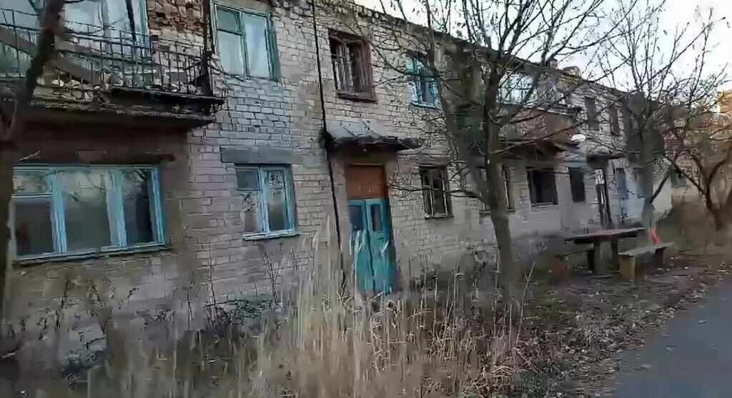 Ранее оживленный поселок городского типа Криничная полностью зарос кустами и сорняками, среди местных жителей там остались только две бабушки